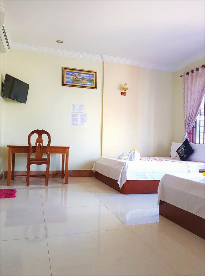 Samnop Samnang Guesthouse Kampot Exteriör bild