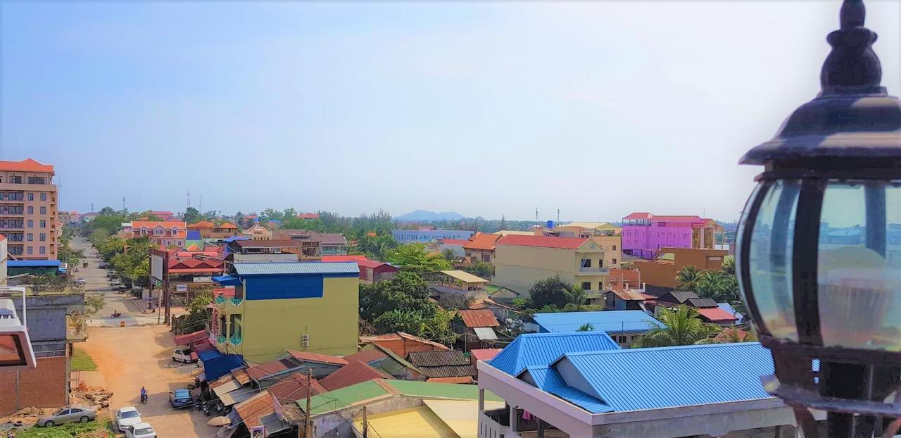 Samnop Samnang Guesthouse Kampot Exteriör bild