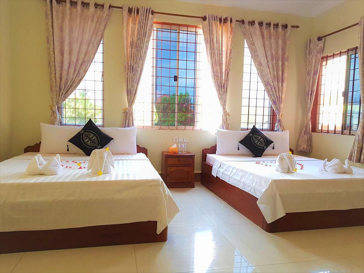 Samnop Samnang Guesthouse Kampot Exteriör bild