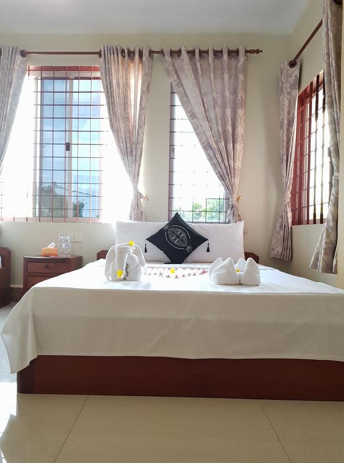Samnop Samnang Guesthouse Kampot Exteriör bild